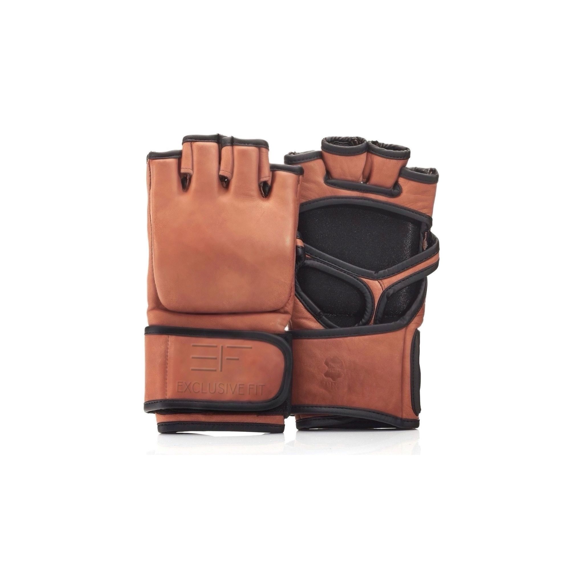Gants MMA Deluxe Tan – EXCLUSIVE FIT – Agence Exclusive Fit